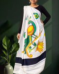 Mural Painting Kerala Saree
